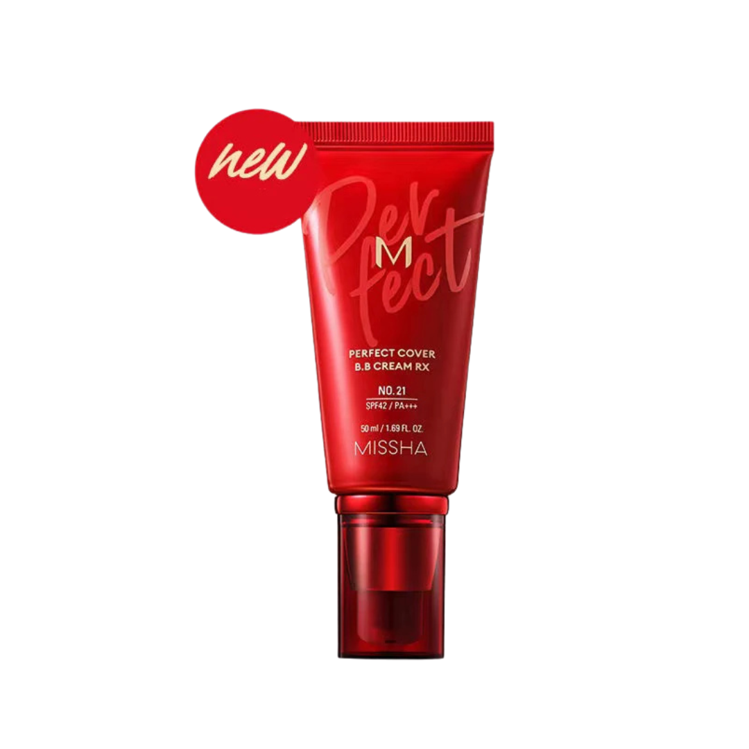 ⭐ MISSHA BB Cream Coreana- Hidratante, Cubriente y con Acabado Luminoso