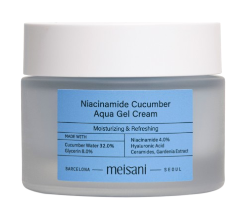 Niacinamide Cucumber Aqua Gel Cream – Crema hidratante ligera 50 ml