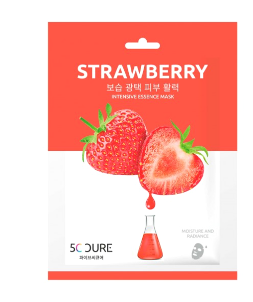 Strawberry Intensive Essence Mask – Mascarilla hidratante iluminadora