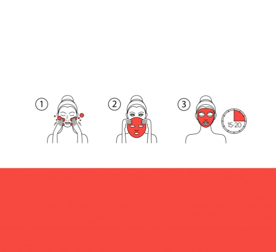 Mascarilla hidratante para piel apagada