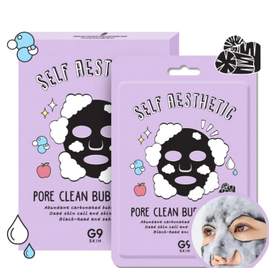 Self Aesthetic Pore Clean Bubble Mask – Mascarilla limpiadora para poros